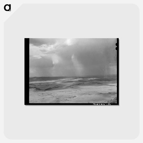 アートポストカード-Rain over New Mexico
 - ラッセル リー Postcard.