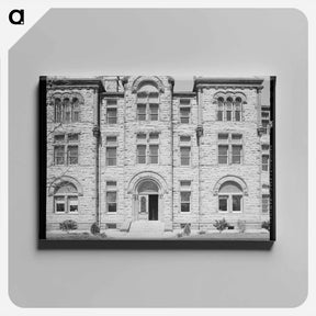アートパネル-Courthouse at Cuero, Texas
 - ラッセル リー Canvas.