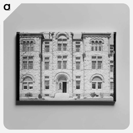 アートパネル-Courthouse at Cuero, Texas
 - ラッセル リー Canvas.