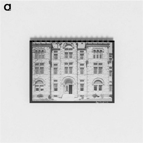 アートメモ帳-Courthouse at Cuero, Texas
 - ラッセル リー Memo.