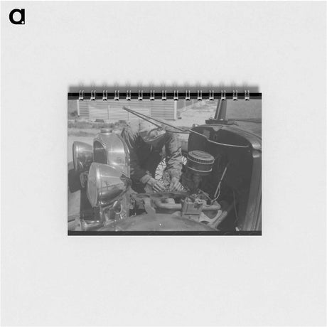 アートメモ帳-Farm Worker's Automobile
 - ラッセル リー Memo.