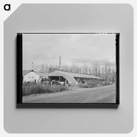アートパネル-Klamath County Potato Cellar
 - ラッセル リー Canvas.