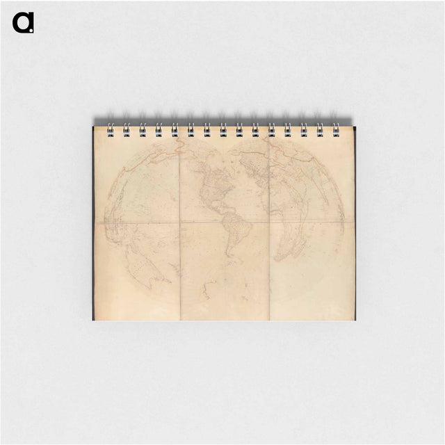アートメモ帳-Polyconic World Map
 - ボストン公共図書館 Memo.