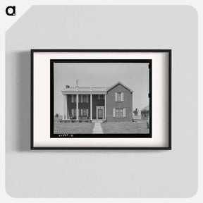 アートポスター-Texas Farm Home
 - ラッセル リー Poster.
