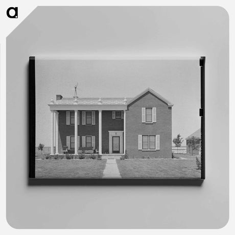 アートパネル-Texas Farm Home
 - ラッセル リー Canvas.