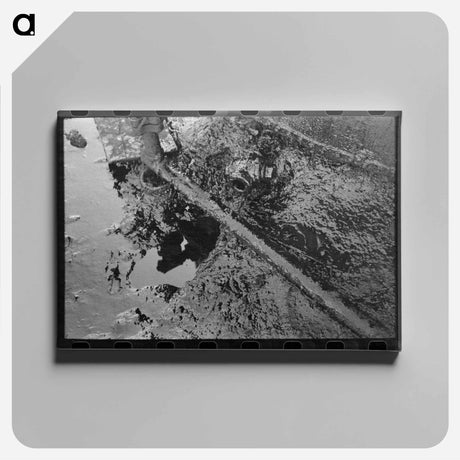 アートパネル-Waste Oil at Storage Tanks
 - ラッセル リー Canvas.