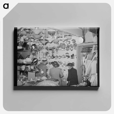 アートパネル-Electric Lighting Equipment
 - ラッセル リー Canvas.