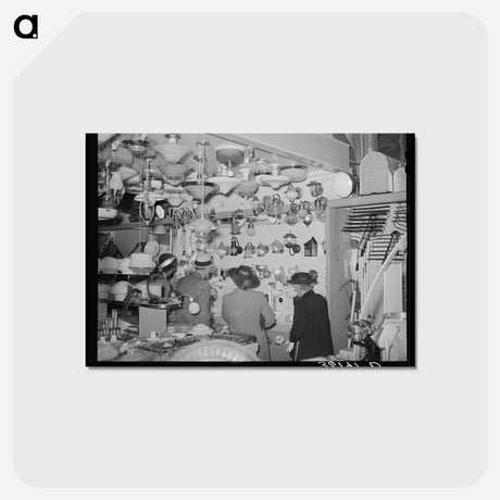 アートポストカード-Electric Lighting Equipment
 - ラッセル リー Postcard.