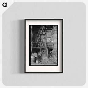 アートポスター-Entrance to Apartment, Eighteenth and L Streets
 - ラッセル リー Poster.