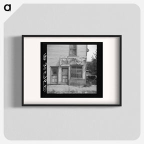アートポスター-Oil Station and House, Gemmel, Minnesota
 - ラッセル リー Poster.