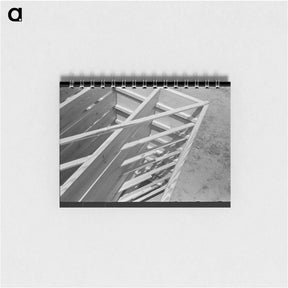 アートメモ帳-Porch Floors and Plant
 - ラッセル リー Memo.