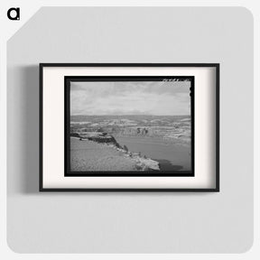 アートポスター-Columbia River, Klickitat County
 - ラッセル リー Poster.