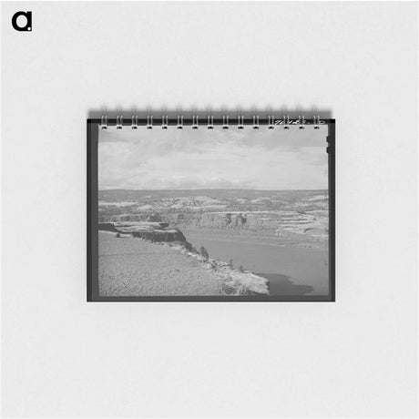 アートメモ帳-Columbia River, Klickitat County
 - ラッセル リー Memo.