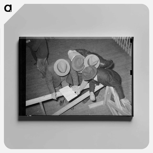 アートパネル-Strawberry Auction
 - ラッセル リー Canvas.