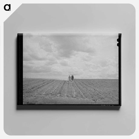 アートパネル-Harrowing the Field
 - ラッセル リー Canvas.