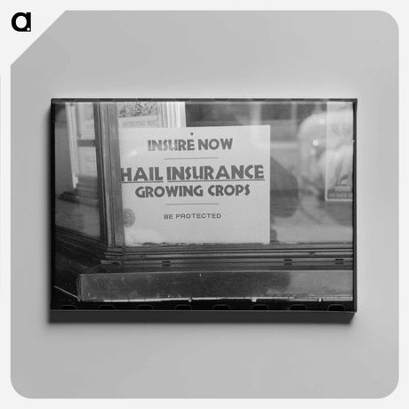 アートパネル-Hail Insurance, Walla Walla
 - ラッセル リー Canvas.