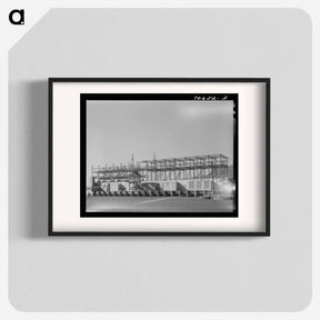 アートポスター-Powerhouse. Bonneville Dam, Oregon
 - ラッセル リー Poster.
