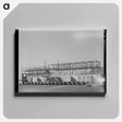 アートパネル-Powerhouse. Bonneville Dam, Oregon
 - ラッセル リー Canvas.