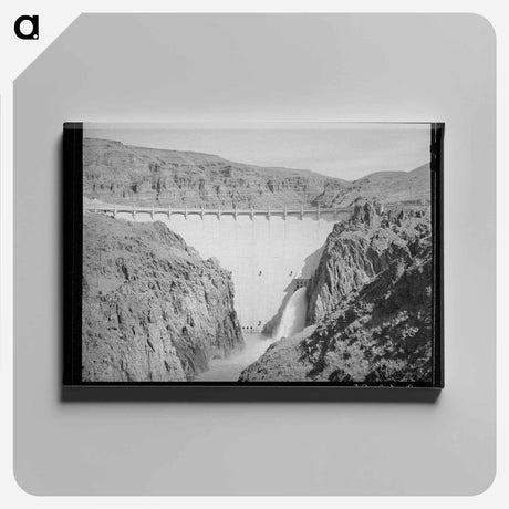 アートパネル-Owyhee Dam
 - ラッセル リー Canvas.