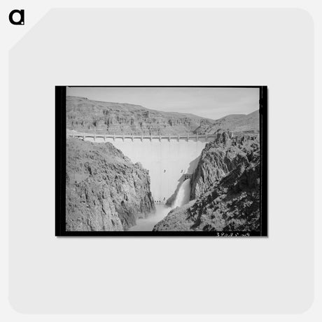 アートポストカード-Owyhee Dam
 - ラッセル リー Postcard.