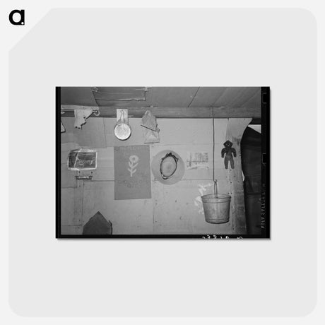 アートポストカード-Mays Avenue Shack Interior
 - ラッセル リー Postcard.
