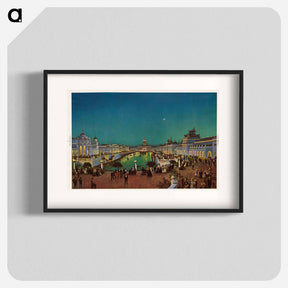 アートポスター-Chicago Exposition at Night
 - ボストン公共図書館 Poster.