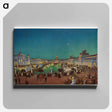 アートパネル-Chicago Exposition at Night
 - ボストン公共図書館 Canvas.