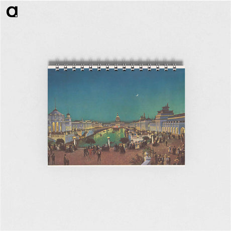 アートメモ帳-Chicago Exposition at Night
 - ボストン公共図書館 Memo.