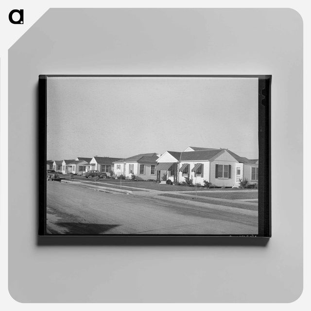 アートパネル-Alameda Houses
 - ラッセル リー Canvas.