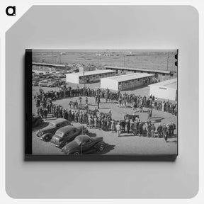 アートパネル-San Angelo Stock Show
 - ラッセル リー Canvas.