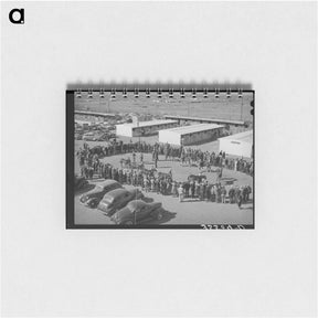 アートメモ帳-San Angelo Stock Show
 - ラッセル リー Memo.