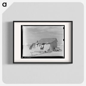 アートポスター-Mexican Day Laborer's House
 - ラッセル リー Poster.