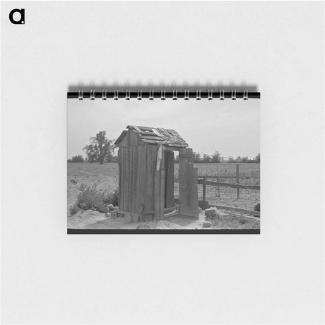 アートメモ帳-Sharecropper Family Privy
 - ラッセル リー Memo.
