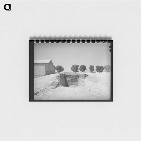 アートメモ帳-Casa Grande Valley Trench Silo
 - ラッセル リー Memo.