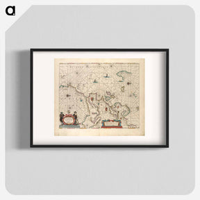 アートポスター-Pas-kaart van Europa
 - ボストン公共図書館 Poster.