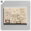 アートパネル-Pas-kaart van Europa
 - ボストン公共図書館 Canvas.