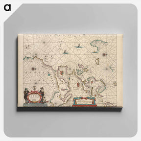 アートパネル-Pas-kaart van Europa
 - ボストン公共図書館 Canvas.