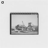 アートメモ帳-Unloading Sugar Beets
 - ラッセル リー Memo.