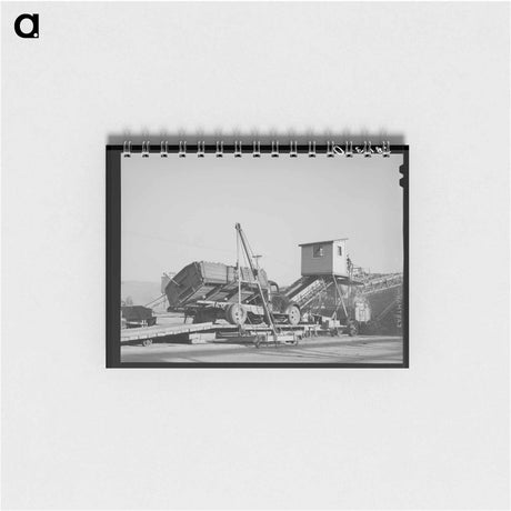 アートメモ帳-Unloading Sugar Beets
 - ラッセル リー Memo.