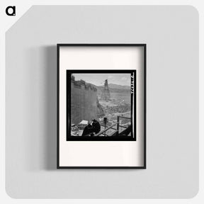 アートポスター-Shasta Dam Construction
 - ラッセル リー Poster.