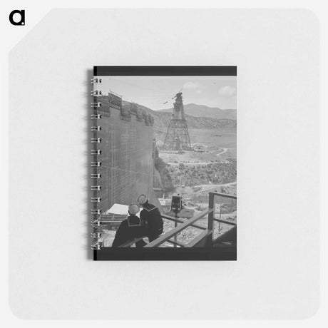 アートメモ帳-Shasta Dam Construction
 - ラッセル リー Memo.