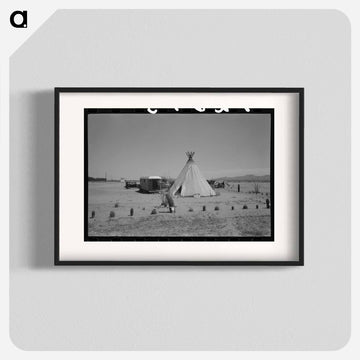 Medicine Man's Tent and Trailer
 - ラッセル リー Poster.