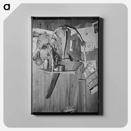 アートパネル-Mexican Home Interior
 - ラッセル リー Canvas.