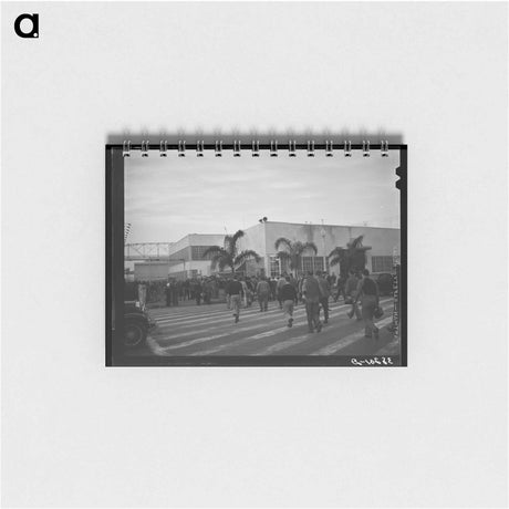アートメモ帳-Consolidated Aircrafts Workmen
 - ラッセル リー Memo.