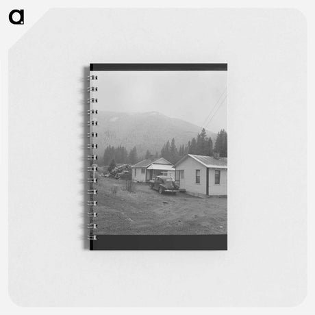 アートメモ帳-Neihart First Snow
 - ラッセル リー Memo.