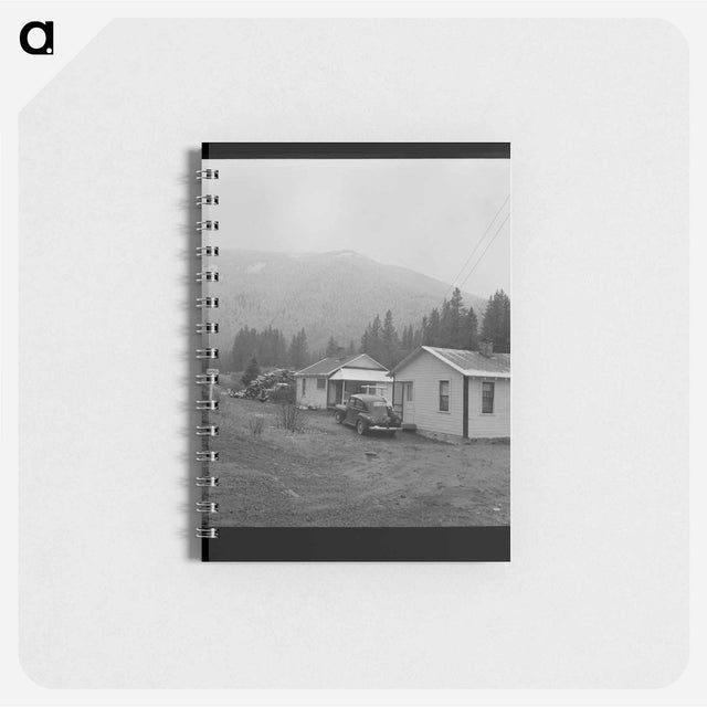 アートメモ帳-Neihart First Snow
 - ラッセル リー Memo.