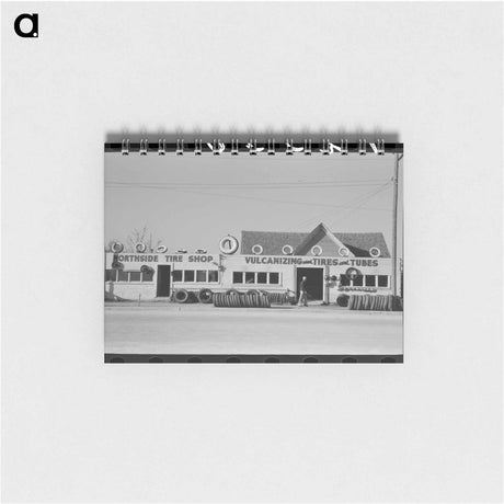 アートメモ帳-Tire Shop, San Angelo
 - ラッセル リー Memo.