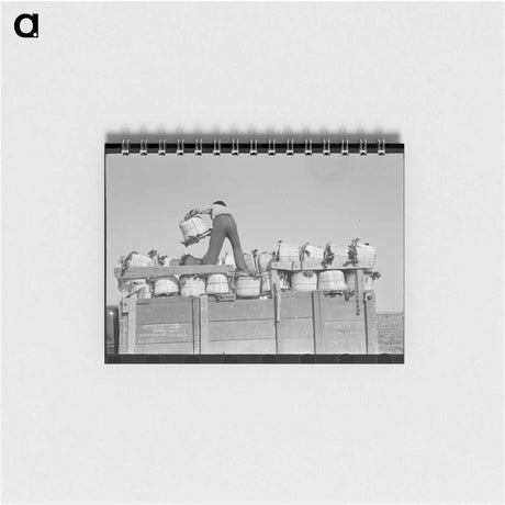 アートメモ帳-Packing Spinach, La Pryor
 - ラッセル リー Memo.