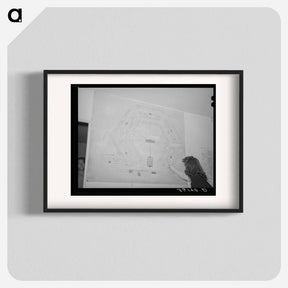 アートポスター-Agua Fria Shelter Occupancy
 - ラッセル リー Poster.