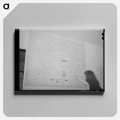 アートパネル-Agua Fria Shelter Occupancy
 - ラッセル リー Canvas.